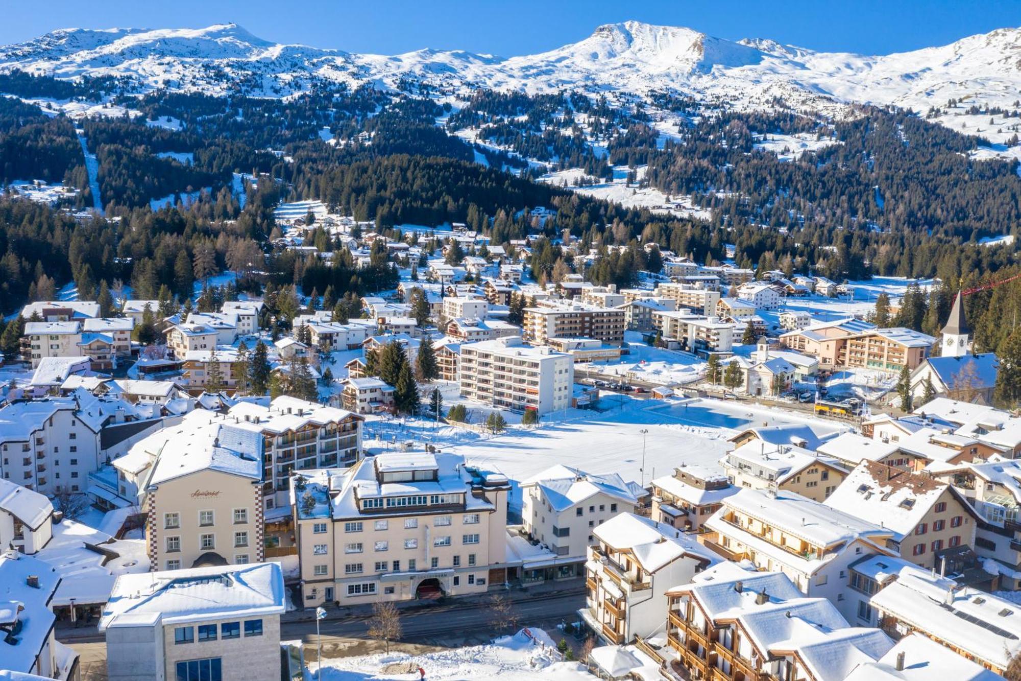 لينتسرهايدي Hotel Lenzerhorn المظهر الخارجي الصورة