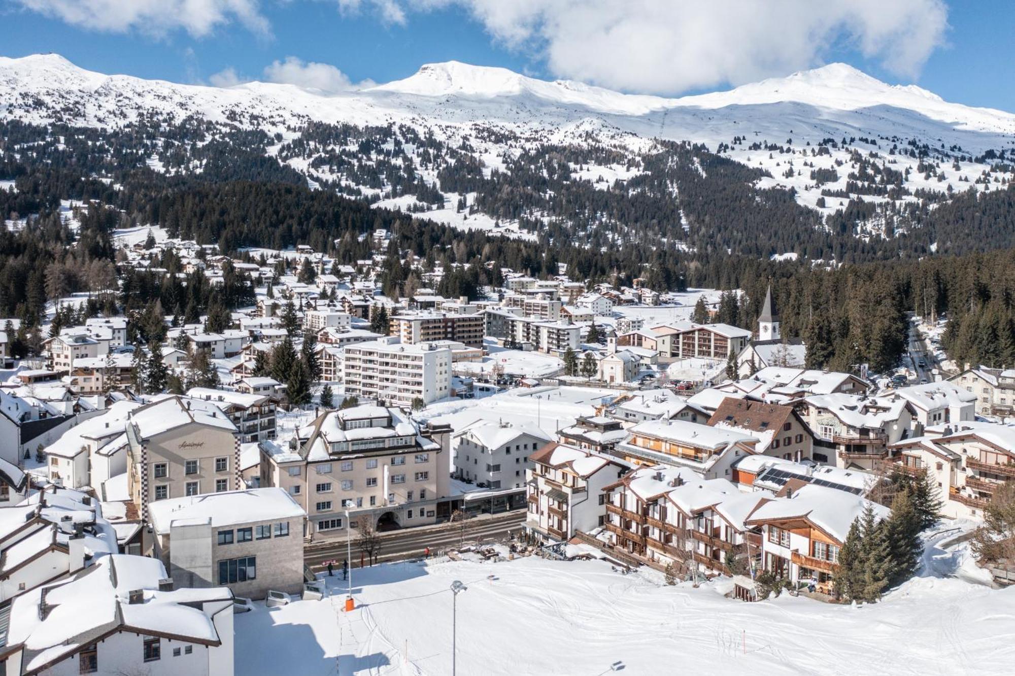 لينتسرهايدي Hotel Lenzerhorn المظهر الخارجي الصورة