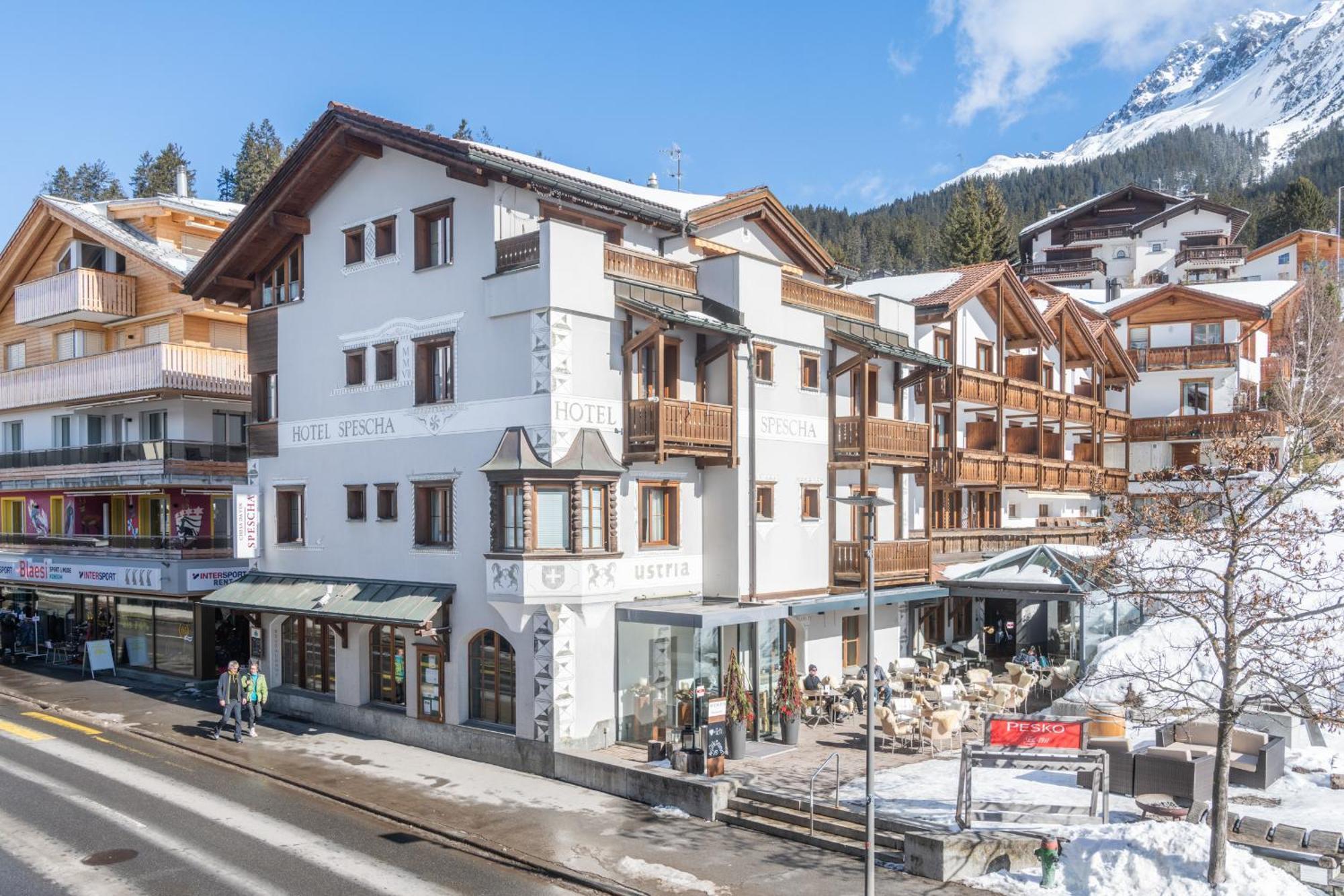 لينتسرهايدي Hotel Lenzerhorn المظهر الخارجي الصورة